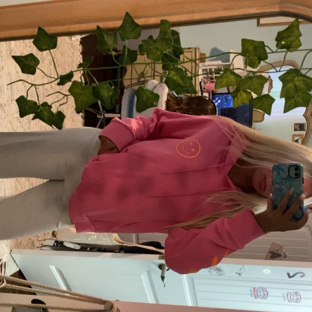 starfit pink hoodie